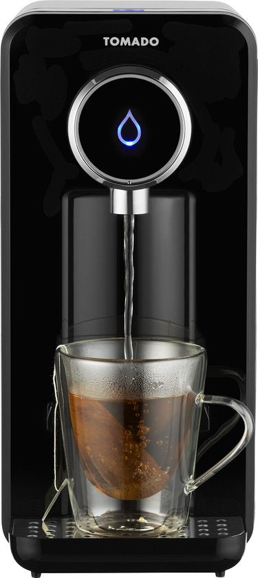Tomado TWD2501B Heetwaterdispenser - 2.5L - kunststof - BPA vrij - 2600W - 14x24.20x30.20 cm - Zwart