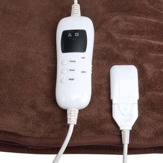 Monzana Warmtedeken - Elektrisch 10 Temperatuurstanden - 180x130cm