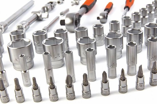Bahco S800 77-delige Dopsleutelset - 1/4" 1/2"