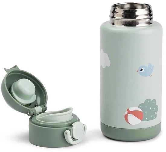 Done by Deer Thermo Fles - Playground - Groen - 340 ml