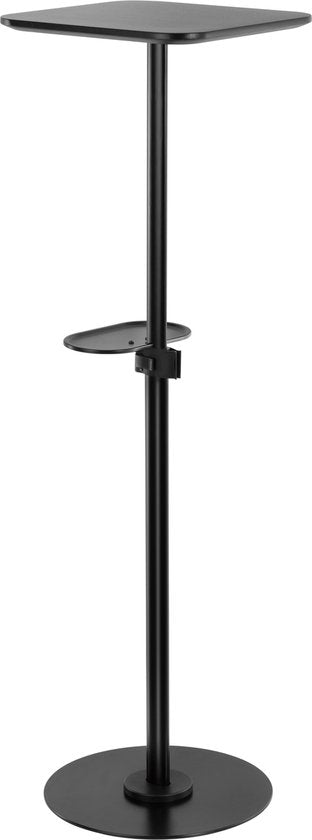 VDD - Beamer Statief - Beamer Beugel - Beamer Standaard - Projector Statief - Beamer Houder - Beamer Tafel - mediaplank - zwart