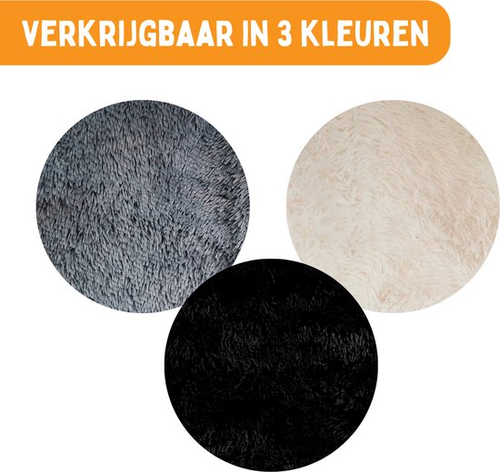 By Cee Cee Autostoel Hond Deluxe – Maat S – Veiligheidslijn - Foam Flakes Vulling - Afritsbare Hoes – Beige Polyester