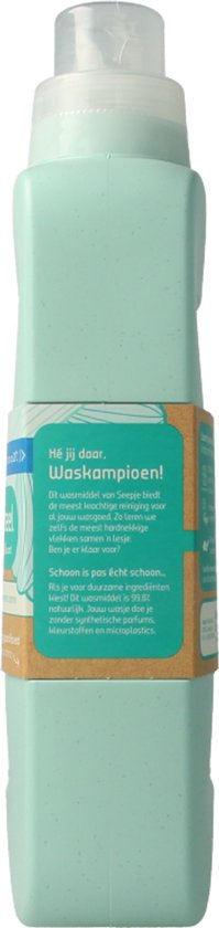 Seepje Vloeibaar Wasmiddel Universeel Sprankelende Jasmijn 23 Wasbeurten - 1 liter