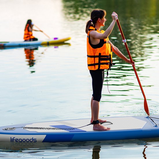 Auronic 2-in-1 Elektrische Luchtpomp - Sup Pomp - 4000 mAh Batterij - 12-17V - 20 PSI - o.a. SUP Board, Luchtbed, Kajak, Kite & Tent - Opblazen/leeglopen
