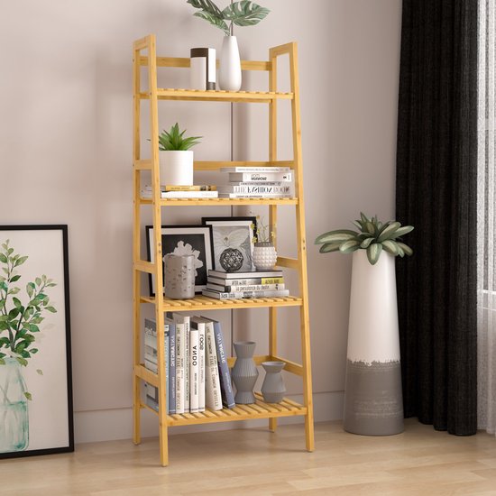 Casaria stelling bamboe 123x48x32cm