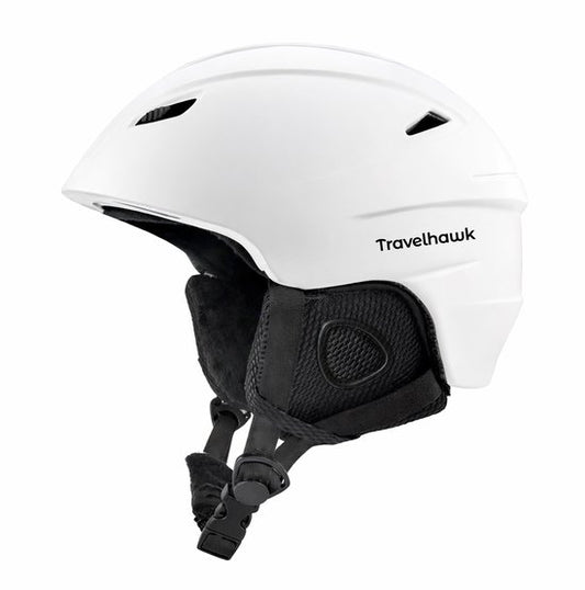 Travelhawk Skihelm - Snowboard Helm - Ski Helm - Unisex - Wit - L