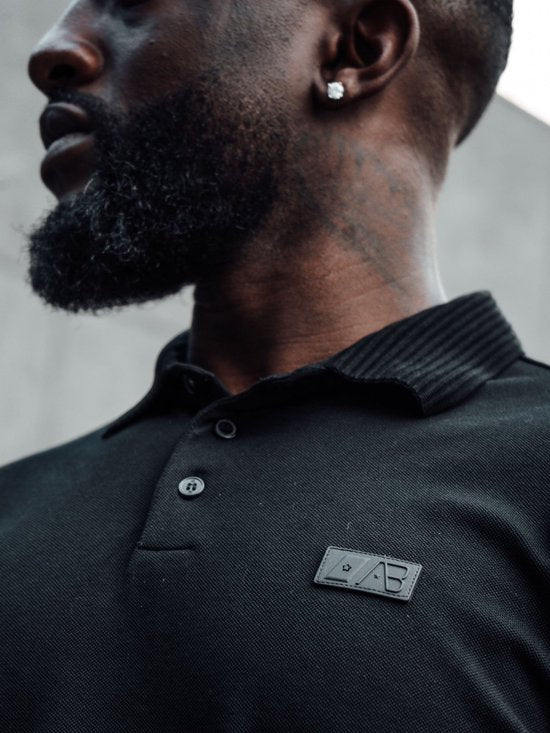 AB Lifestyle - Regular Polo | Jet Black - Heren - Maat: XS