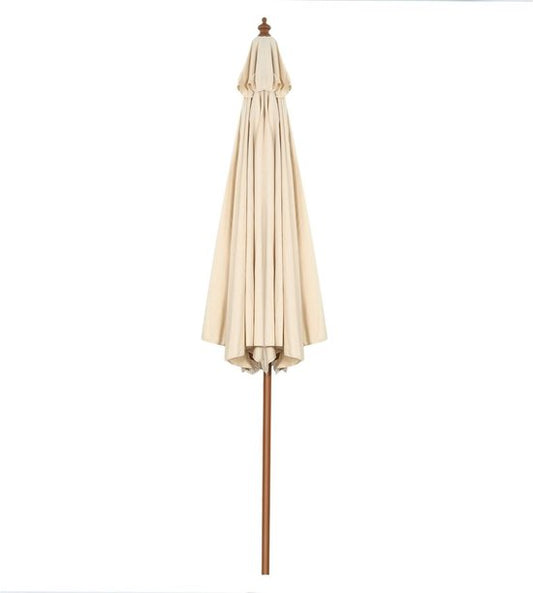 Coast Parasol met 8 Baleinen Kantelbaar - 270 cm - Beige