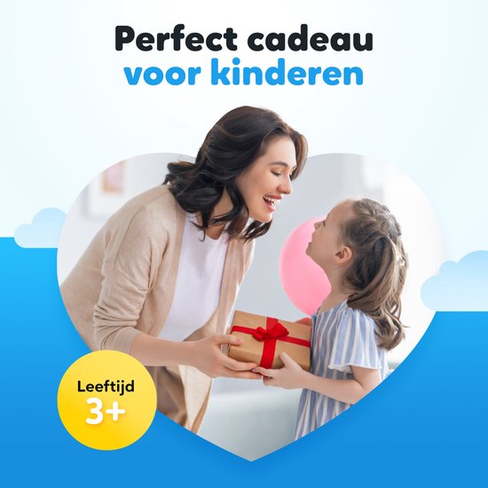 Spoused Kindertablet – 10.1 Inch – Kindertablet vanaf 3 jaar – 64GB – 4GB RAM– 6000 mAh Batterij - Incl. Beschermhoes & Ouder Control app – Blauw