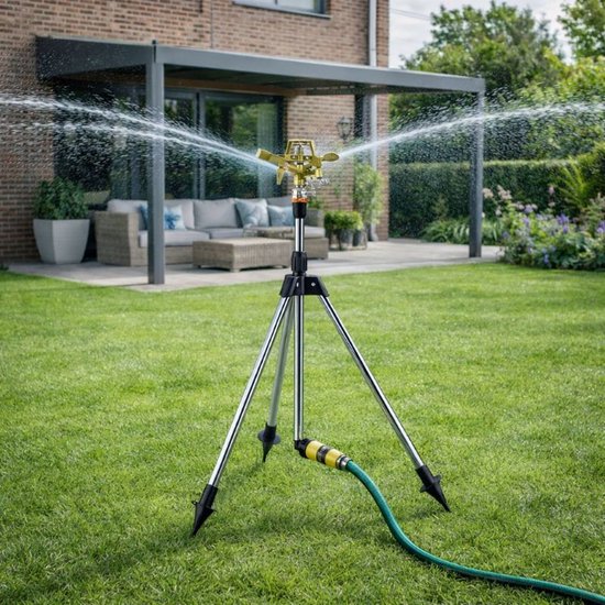 Ceruzo Zwenksproeier op Statief – Sectorsproeier – 360° – Verstelbaar