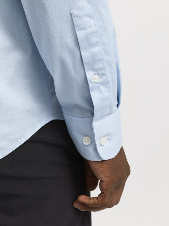 Jack & Jones Blajaxon Stretch Overhemd Heren - Maat L