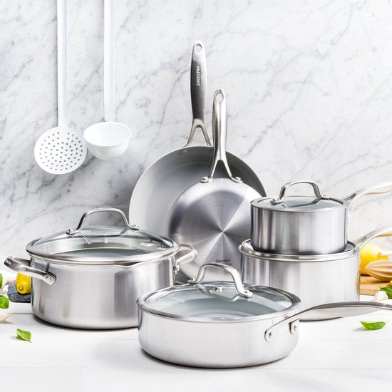 GreenPan Venice Pro Evershine 2-delige koekenpannenset - 26 en 30cm - PFAS-vrij