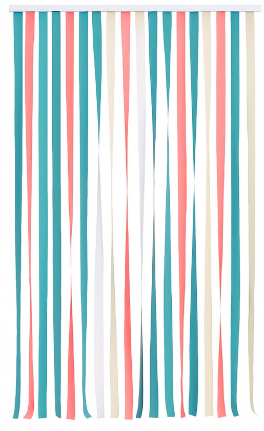 Kinzo Deurhor 220x100 cm – Insectenhor Zonder Boren - Magnetisch Insectengordijn voor Deur – Raamhor & Insectengaas – Herbruikbare Hor voor Balkondeur of Tuindeur