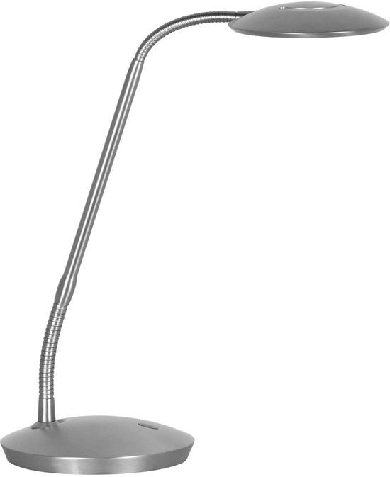 Steinhauer Exclusive - tafellamp - Zenith2 - staal - kunststof metaal - bureaulamp - LED - 4397ST