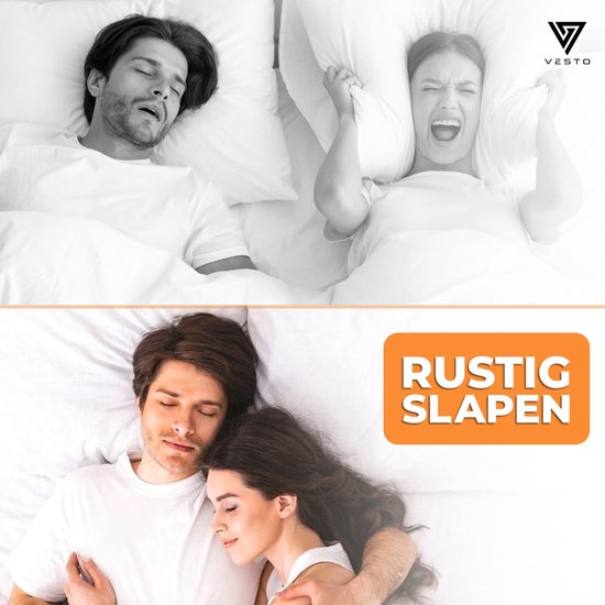 Vesto® Snurk set - 2x Anti Snurk Beugel - 20x Neuspleister - 8x Neusspreider - 4x Magnetische neusclip - Complete Set - Anti Snurk Beugel Pro - Anti Snurkmiddelen