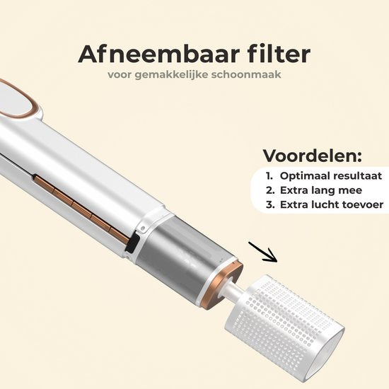 Largolash Hairstrait Stijltang Wet-to-Dry - 2 in 1 - Airstraight - Dupe - Haardroger & Stijltang - Coldshot - 80ºC t/m 140ºC