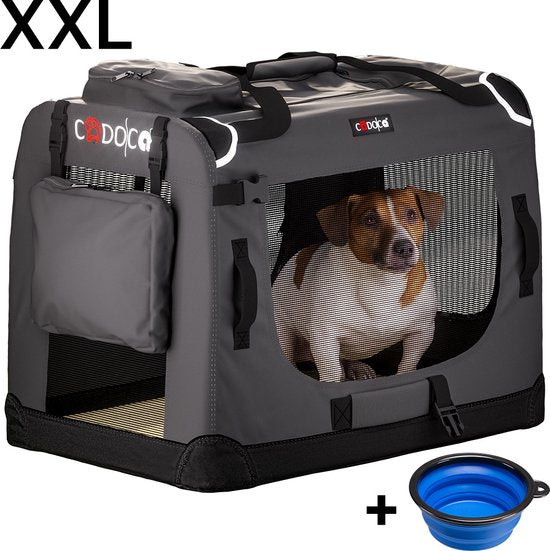 Cadoca Honden & Katten Reismand XXL - 90x59x65cm - Antraciet