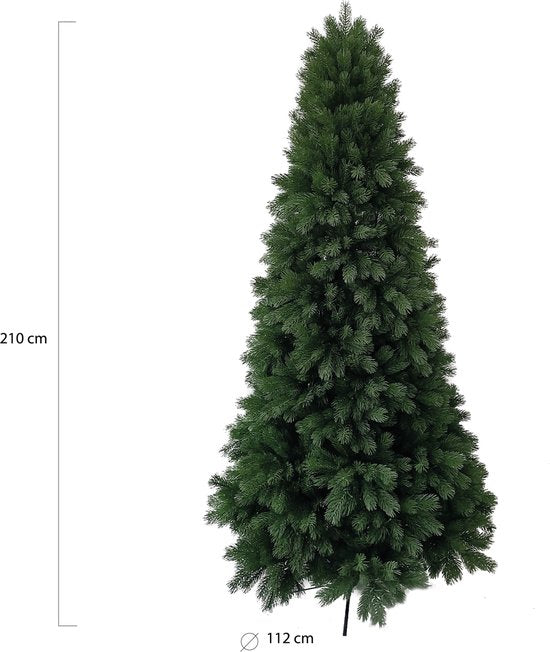 Wintervalley Trees - Kunstkerstboom Joren - 210x112cm - Groen