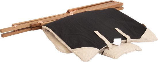Bo-Camp - Urban Outdoor - Relaxstoel - Bloomsbury - M - Oxford polyester - Beige