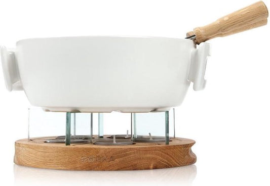 Boska Candlelight Fondue Twinkle - Voor 1.200 gram Kaasfondue - 1,6 liter