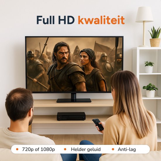 Scart naar HDMI Converter - Switch voor HDMI Adapter - TV Splitter - Ook voor Smart TV - Skoov