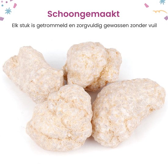 Partizzle 25x Ruwe Bergkristral Geodes - Zelf Open Maken - Kristallen / Edelstenen Mineralen Maken - Uitdeelcadeautjes Voor kinderen - Grabbelton Traktatie Cadeautjes - Medium 2/4 cm