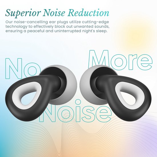 MR. PANACHE Oordoppen - Oordopjes Slapen - Anti-Snurk - Festival Earplugs - Slaapoordoppen - Geluidsdempende Oordopjes - Sleep Plugs - Gehoorbescherming - BPA vrije Siliconen - Hoge Geluidsdemping (26dB) - Zwart