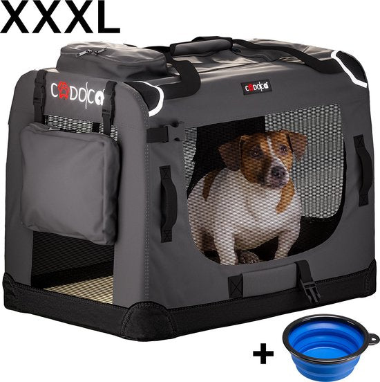 Cadoca Honden & Katten Reismand XXXL - 101x68x65cm - Antraciet
