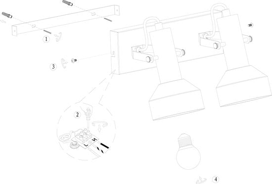 Anne Lighting spots Bundel - zwart - metaal - 3336ZW