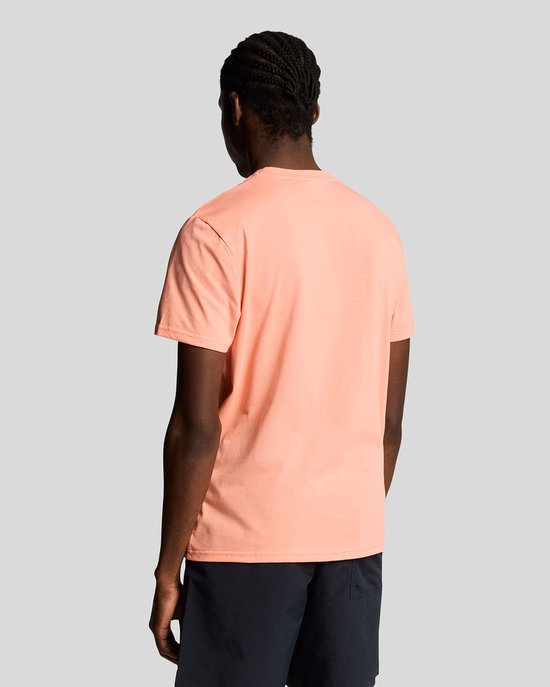 LYLE & SCOTT - martin ss t-shirt - Sport t-shirt korte mouw heren - Rose - Maat S