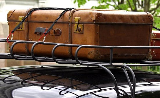 2 x Rubberen Bagagespin met karabijnhaak 100cm x 10 mm Ø