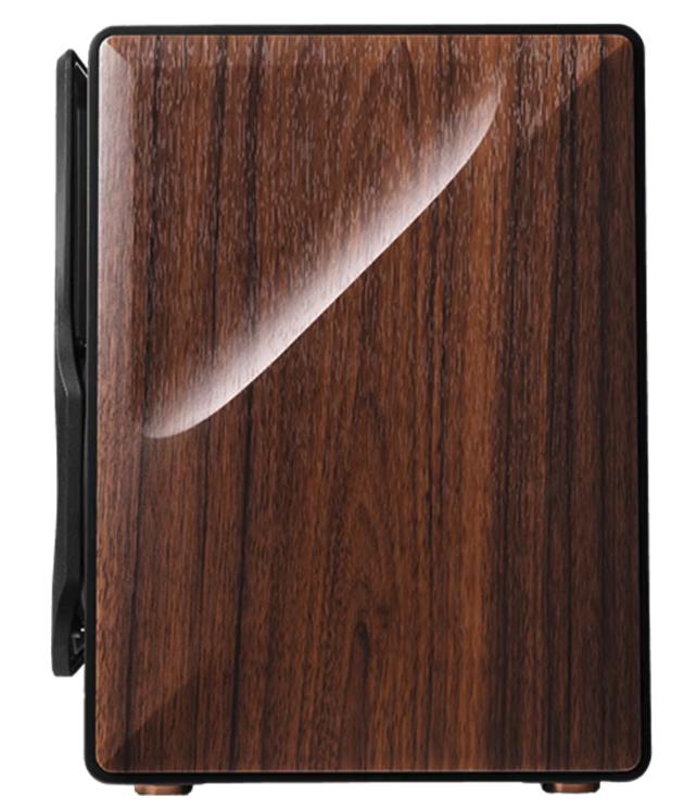 Edifier - S3000MKII Premium Actieve 2.0 Speakers - 256 W RMS - Zwart & Bruin Hout - Hi-Res Audio & Bluetooth 5.0 - Draadloos Verbonden Systeem - Ultieme Geluidservaring
