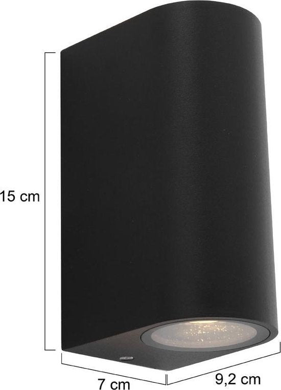 Wandlamp Steinhauer Buitenlampen - Zwart