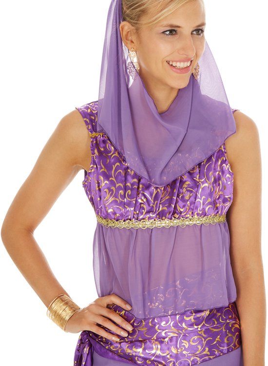 Dressforfun vrouwenkostuum betoverende Oosterse lady S - verkleedkleding kostuum halloween verkleden feestkleding carnavalskleding carnaval feestkledij partykleding - 300985