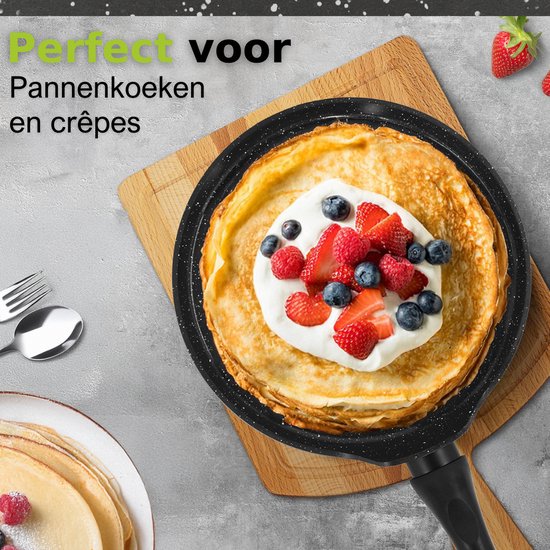 CeraFusion Pannenkoekenpan 26 cm - Inductie - Pannenkoekenpannen - Pannekoekenpan - Pancake Pan - Crepe Pan