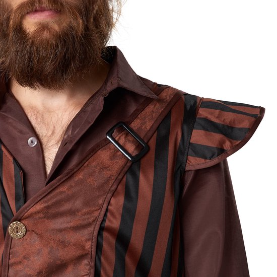 dressforfun - Steampunk gentleman XXL - verkleedkleding kostuum halloween verkleden feestkleding carnavalskleding carnaval feestkledij partykleding - 302344