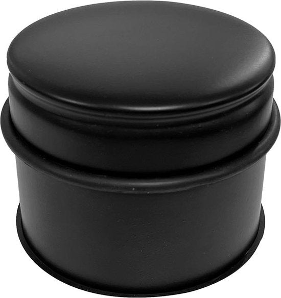 Perel Deurstoppers - RVS & Antislip - 1kg - 75x90mm - Zwart