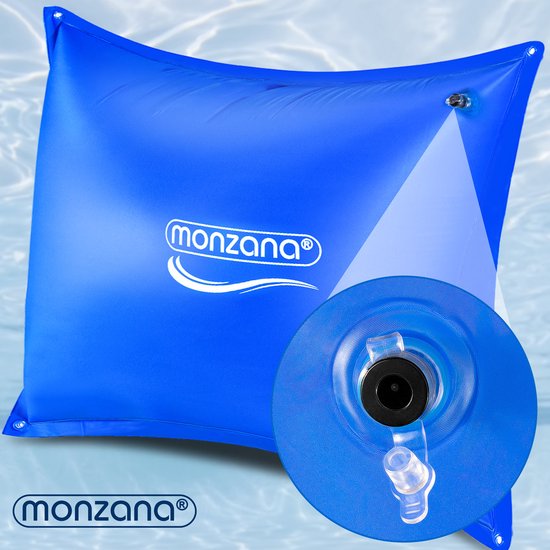 Monzana Zwembadkussen XL 1 stuks - Chloorbestendig PVC – Blauw