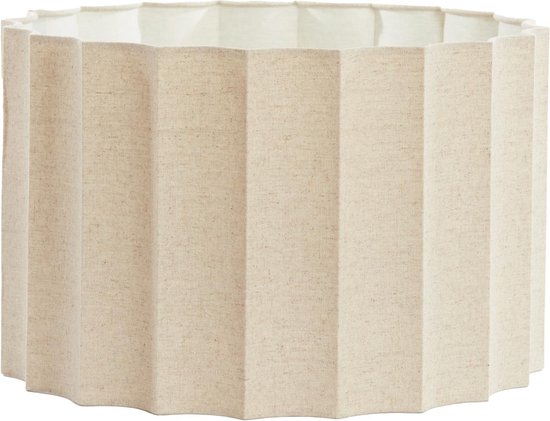 Light & Living Cilinder lampenkap Disli - Crème - Ø40cm - Modern