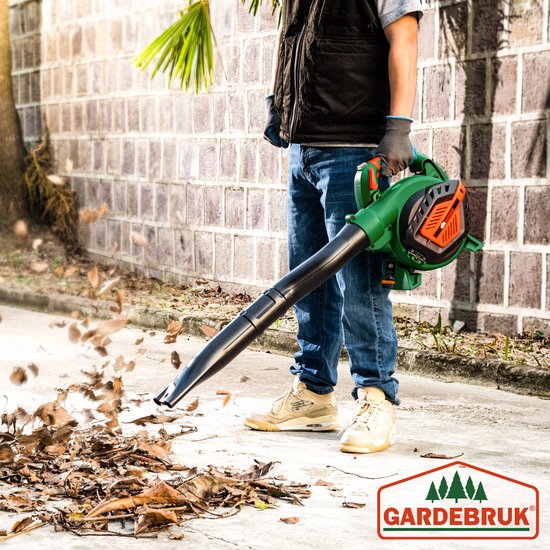 Gardebruk Bladzuiger 4in1 - Snelheid 68m/s zak 45L incl. Gereedschap