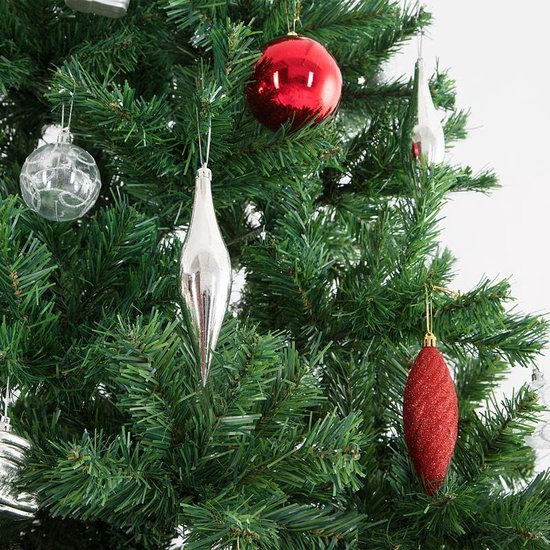 Casaria Kerstboom 150 cm PVC - Metalen Voet – Groen