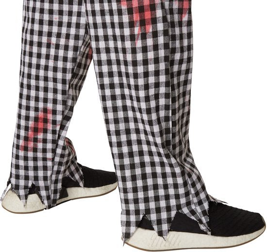 Dressforfun Griezelige kok 140 (9-10j) - verkleedkleding kostuum halloween verkleden feestkleding carnavalskleding carnaval feestkledij partykleding - 302217