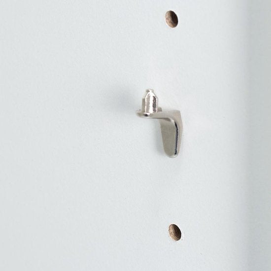 Casaria Boekenkast Vela - 5 Vakken Verstelbaar 190x60x28 cm - Wit