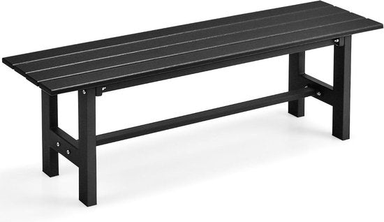 Coast Tuinbank voor 2 personen - Max. 300 kg - 120 x 36 x 41 cm - Zwart