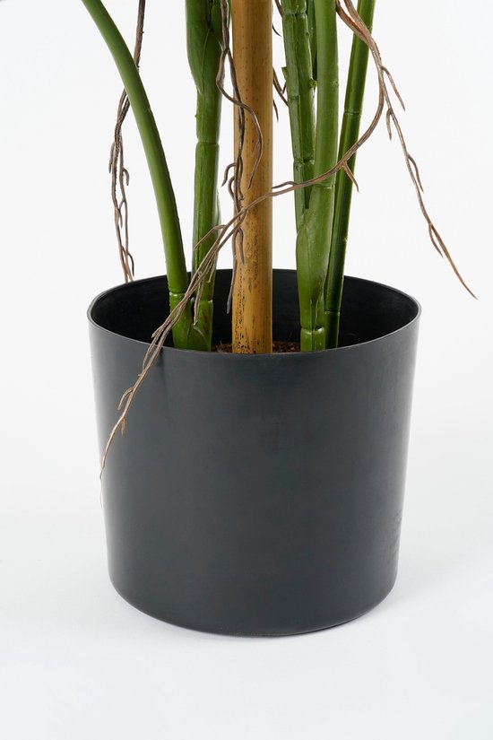 Mica Decorations Monsteraboom Kunstplant - H140 x Ø120 cm - Groen