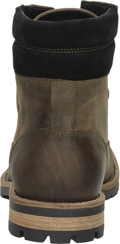 PME Legend - Heren Veterschoenen Cargotanker Khaki - Groen - Maat 44