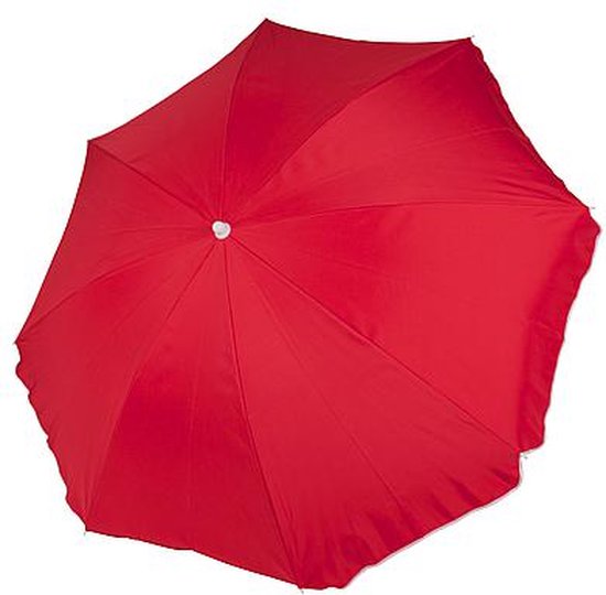 Bo-Camp - Parasol - Met Knikarm - Ø 200 cm - Rood