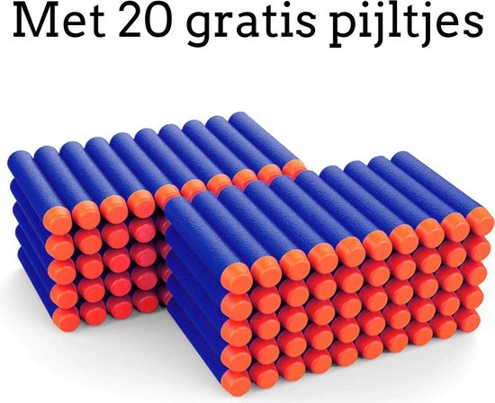 VAIVE Tactical vest geschikt voor Nerf - Inclusief pijltjes & magazijn voor guns