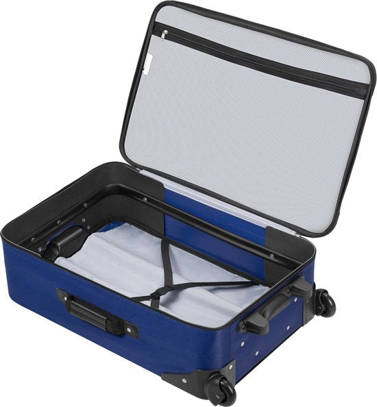 Trolley Reiskofferset / Kofferset Athen - 5-delig - Blauw