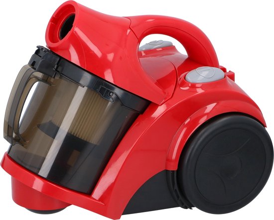 Dunlop GR-925-7A Stofzuiger zonder Zak - Incl. 3 Opzetstukken - 700W - Rood/ Zwart